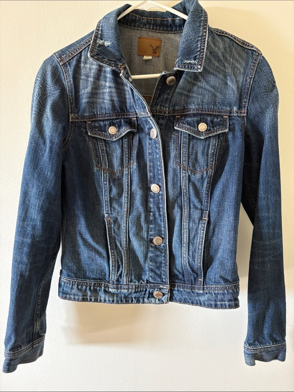 American Eagle Denim Jacket - Blue